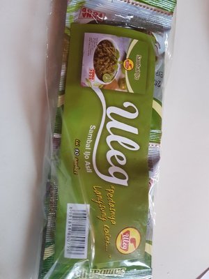 Sambal ijo uleg/10 Sachets