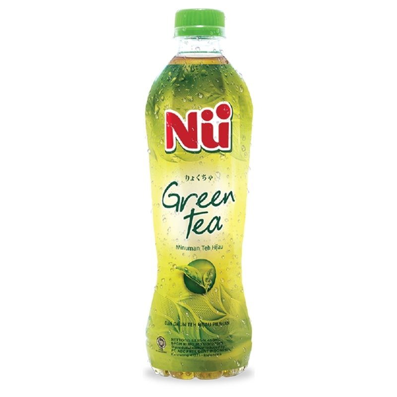 Nu Green Tea Rasa Teh Hijau 450 ml