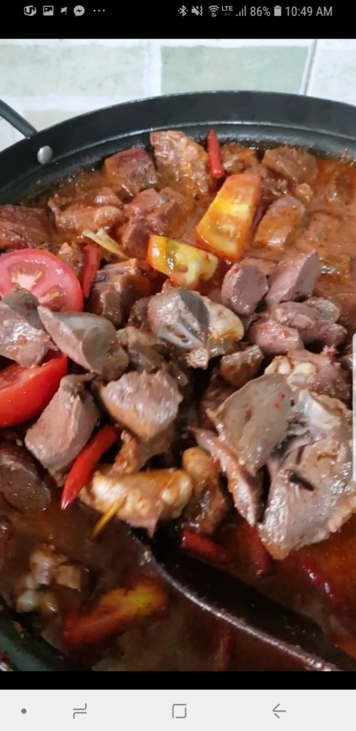 Gulai Merah Jantung Sapi (1Porsi)