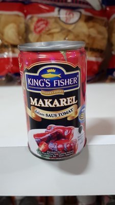 Kings Fisher Sarden- Makarel Saus Tomat