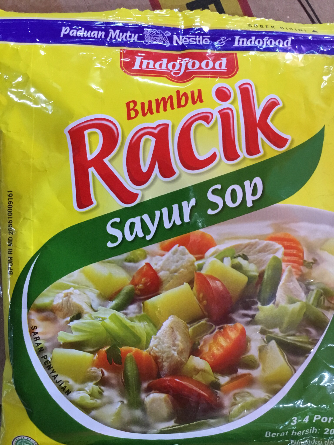 Indofood Bumbu Racik Sayur Sop