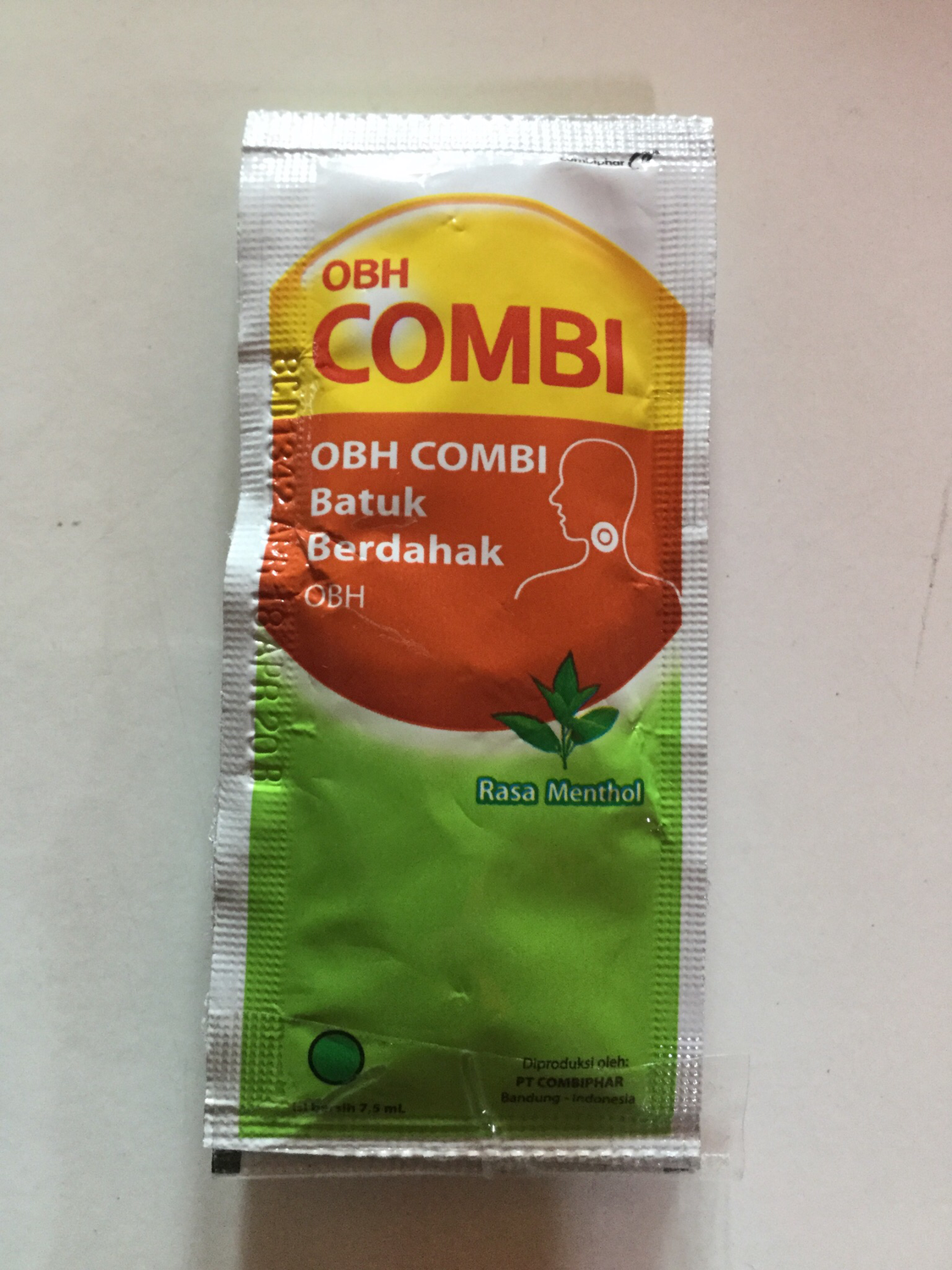 OBH Combi Obat Batuk 7,5ml x 3 sachet
