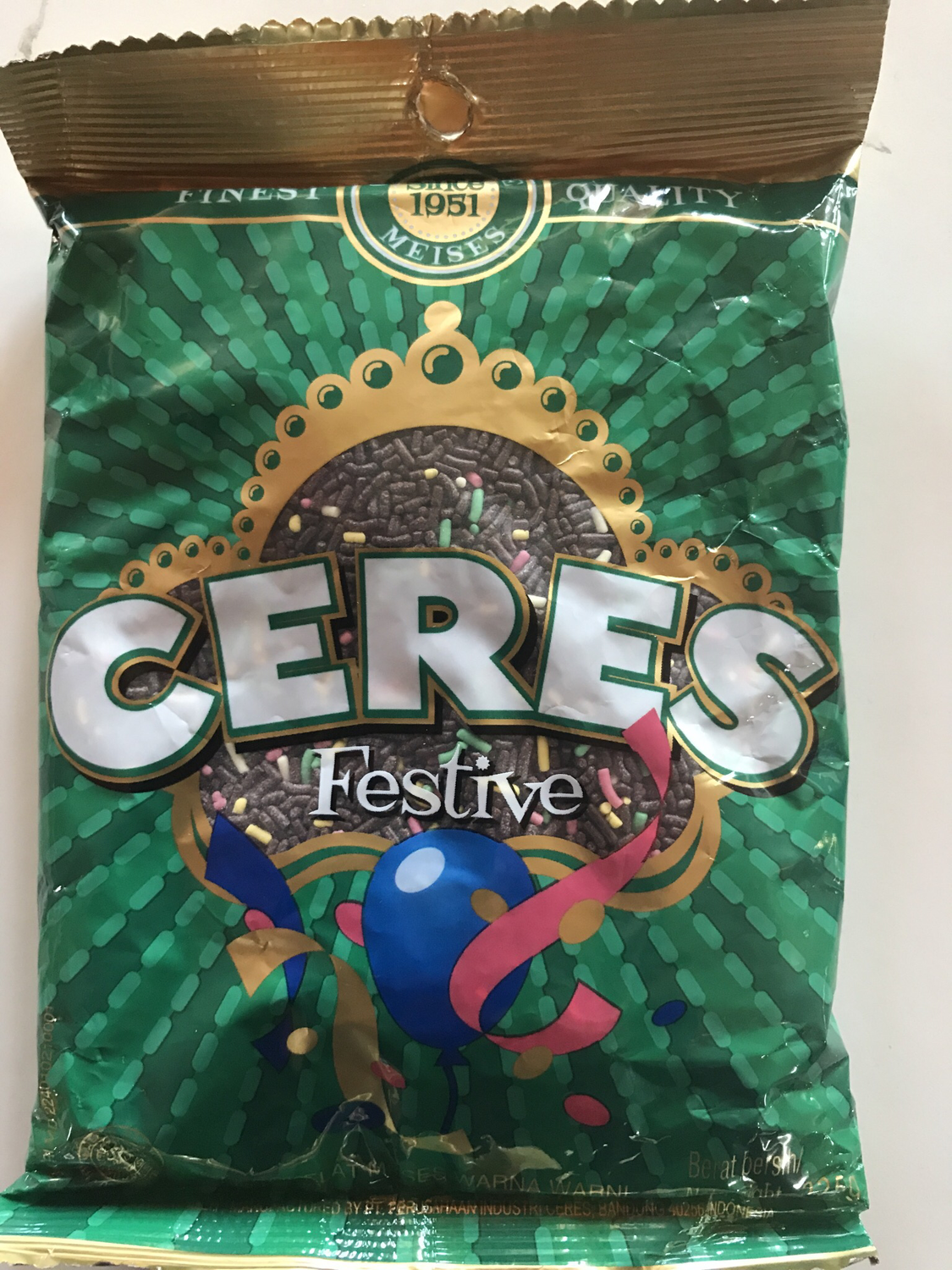 Ceres Festive warna warni 90 gram