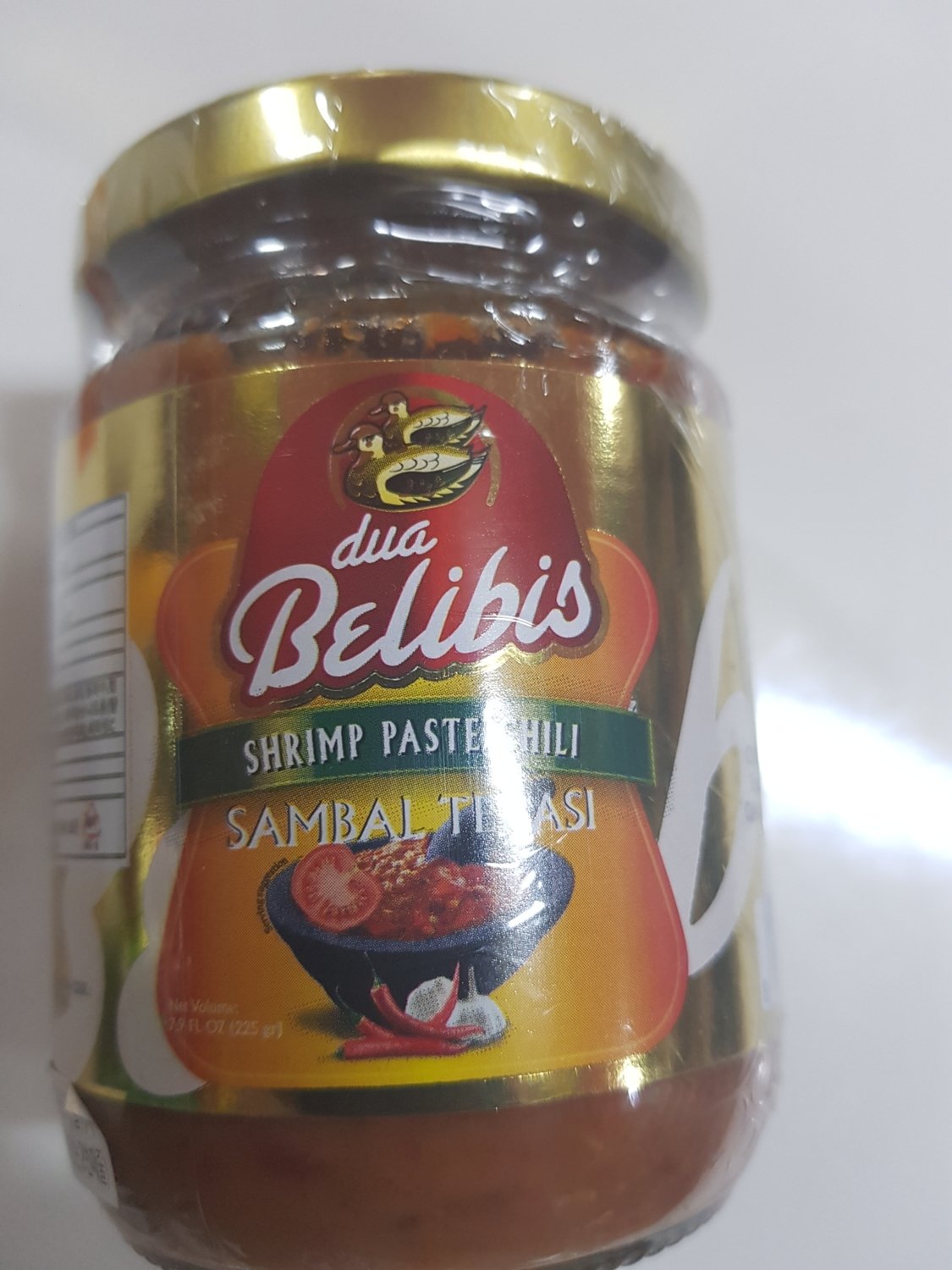 Dua Belibis Sambal Terasi 225gr