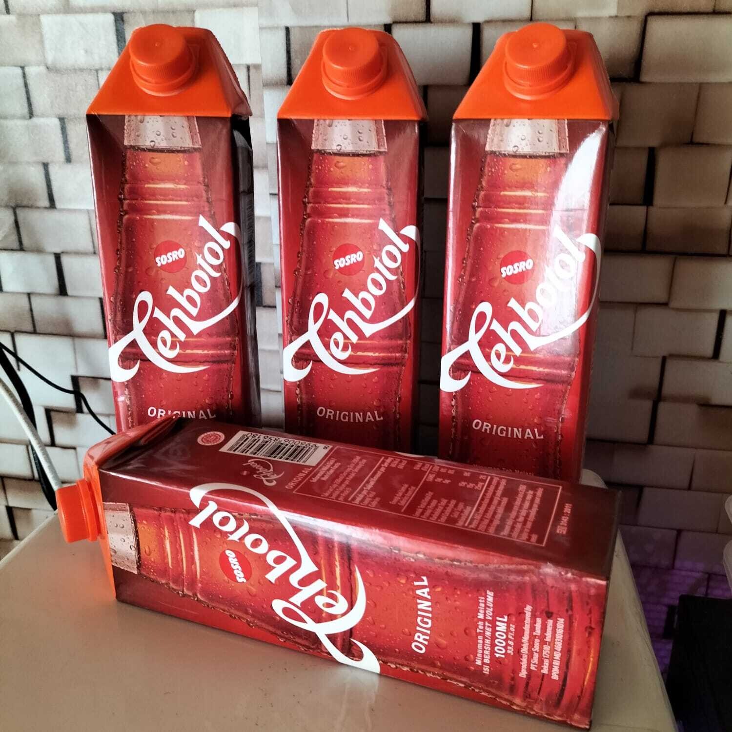 Teh Botol Sosro - Family Pack 1 Liter