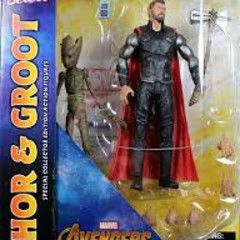 Diamond Select- thor &amp; Groot