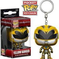 Funko Keychain- Power Ranger Yellow