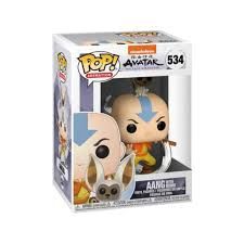 Funko POP! Avatar- Aang with Momo (534)