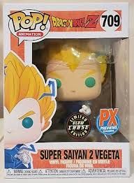 Funko POP! DBZ Super saiyan 2 Vegeta (Gitd chase) (709)