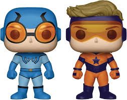 Funko POP! DC- Blue beetle/Booster gold