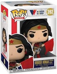 Funko POP! DC Wonder Woman 80- Wonder Woman (Superman- Red son) (392)