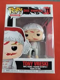 Funko POP! Die Hard- Tony Vreski Factory error shirt (671)
