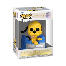 Funko POP! Disney 50th- Pluto on the peoplemover (1164)