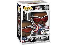 Funko POP! Marvel FatWS- Captain America (YOTS) (Amazon) (818)