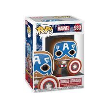 Funko POP! Marvel Gingerbread Captain America (933)