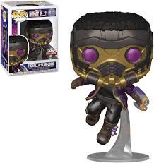 Funko POP! Marvel what if...?- t&#39;challa Star-Lord SE metalic (871)