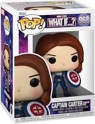 Funko POP! Marvel&#39;s What if...- Captain Carter Stealth suit (968)
