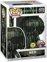 Funko POP! Movie The Matrix- Neo (Gitd) (SE) (1172)
