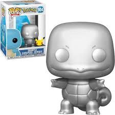 Funko POP! Pokemon Squirtle Metal (504)