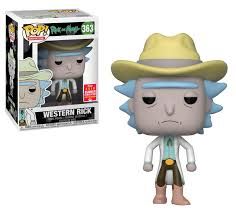 Funko POP! Rick &amp; Morty Western Rick summer 18 (363)