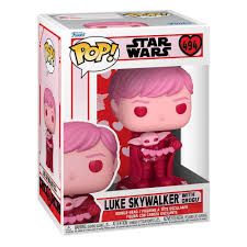 Funko POP! Star wars Valentines- Luke with Grogu (494)