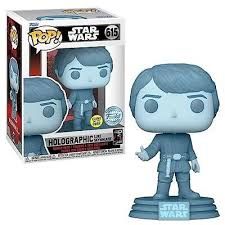 Funko POP! Star wars- Holographic Luke Skywalker (EE) (615)