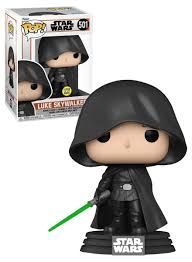 Funko POP! Star wars The Mandalorian- Luke Skywalker (SE GitD) (501)