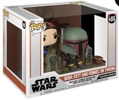 Funko POP! Star wars- Boba Fett and Fennec on throne (486)