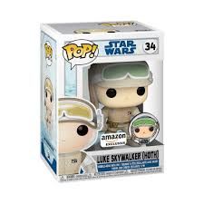 Funko POP! Star wars- Luke Skywalker (Hoth) (Amazon) (34) damaged box 