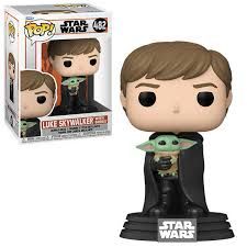 Funko POP! Star wars The mandalorian- Luke Skywalker with Grogu (482)