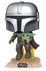 Funko POP! SW- Mando flying (402)