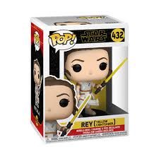 Funko POP! SW- Rey (Y. Lightsaber) (432)