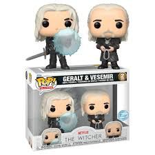 Funko POP! The Witcher- Geralt and Vesemir (SE) (2 pack)
