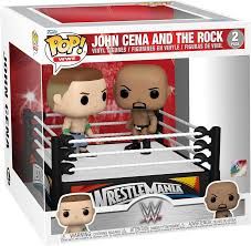 Funko POP! WWE- John Cena and The Rock 2 pack