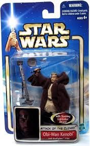Hasbro Star wars Attack of the clones- Obi-wan Kenobi Jedi starfighter pilot