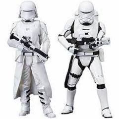 Kotobukiya SW- 1st order Snow trooper and flame trooper 2 packs