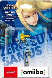 Nintendo Amiibo- Super smash bros Zero suit Samus