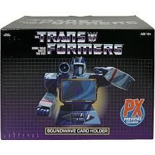 Px Exclusif Transformers Soundwave card holder