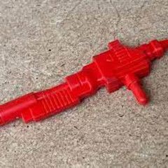 Transformers parts and accessories- Red Alert gun (G1)