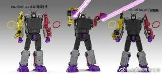 Transformers X-transbots Menasor with upgrade kit (both arms are toy version )