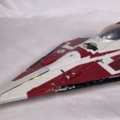 Used Star wars Clone wars- Obi-wan Jedi Starfighter