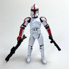 Used Star wars Clone wars- Shock trooper (red)