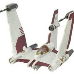Used Star wars Clone wars- V-19 Torrent starfighter