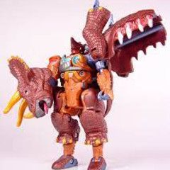 Used Transformers Beast wars neo- Triceradon