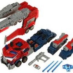 Used Transformers Galaxy force cybertron Optimus Prime