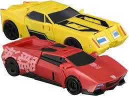Used Transformers TAV-44- Bumblebee &amp; Sideswipe