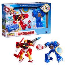Transformers Collaboration- X Sonic - Wingtail and Blue booster
