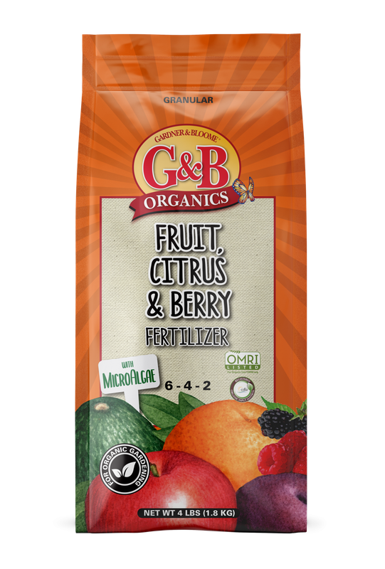 Fruit, Citrus &amp; Berry Fertilizer with MicroAlgae (6-4-2)
