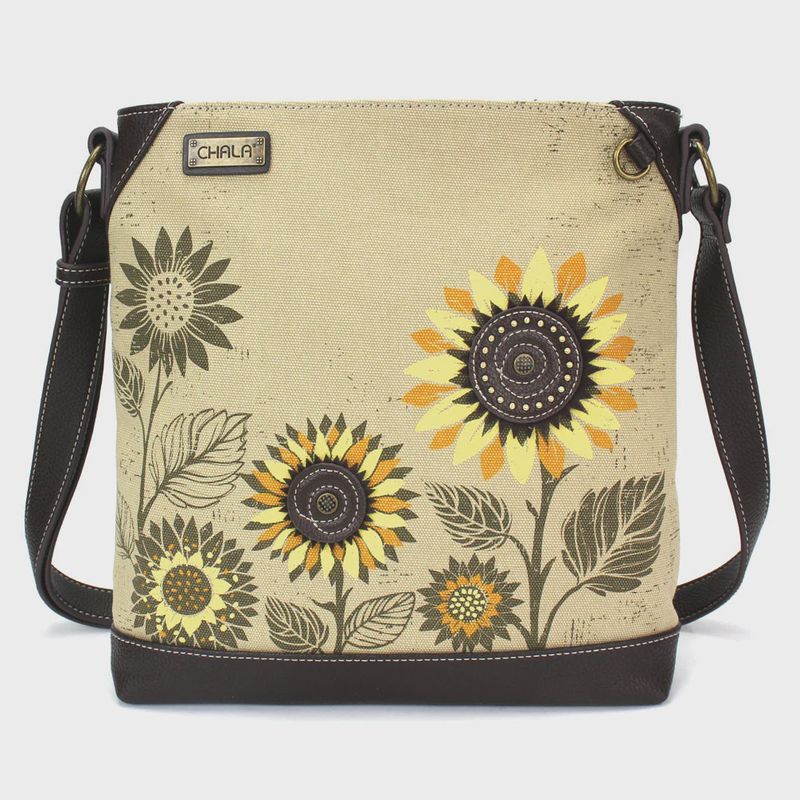 Canvas Crossbody - Sunflower