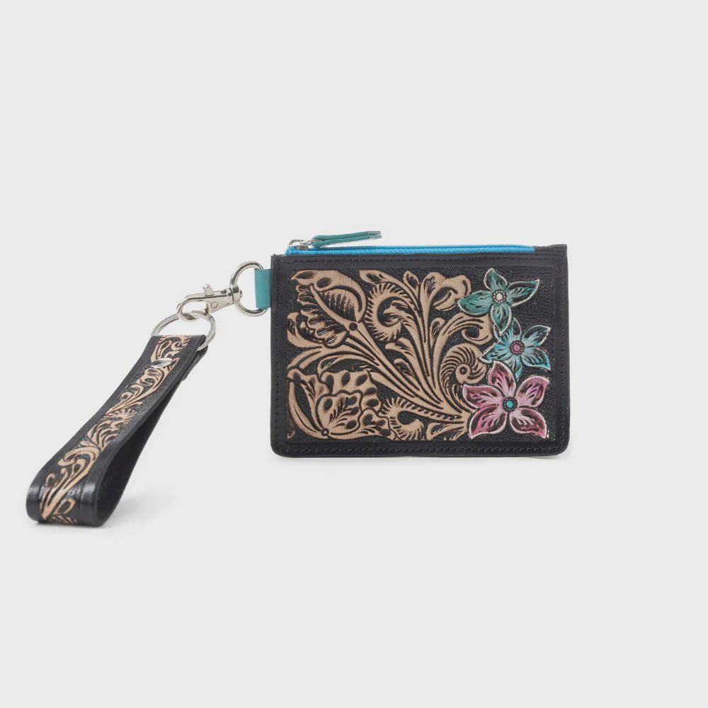 Pride of Prickly Pears Credit Card Holder In Black
